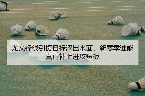 尤文锋线引援目标浮出水面，新赛季谁能真正补上进攻短板